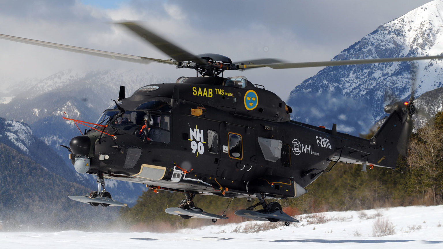 NH90 Ski set