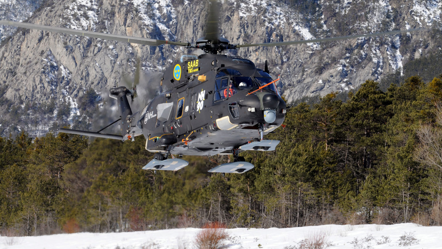 NH90 Ski im Einsatz