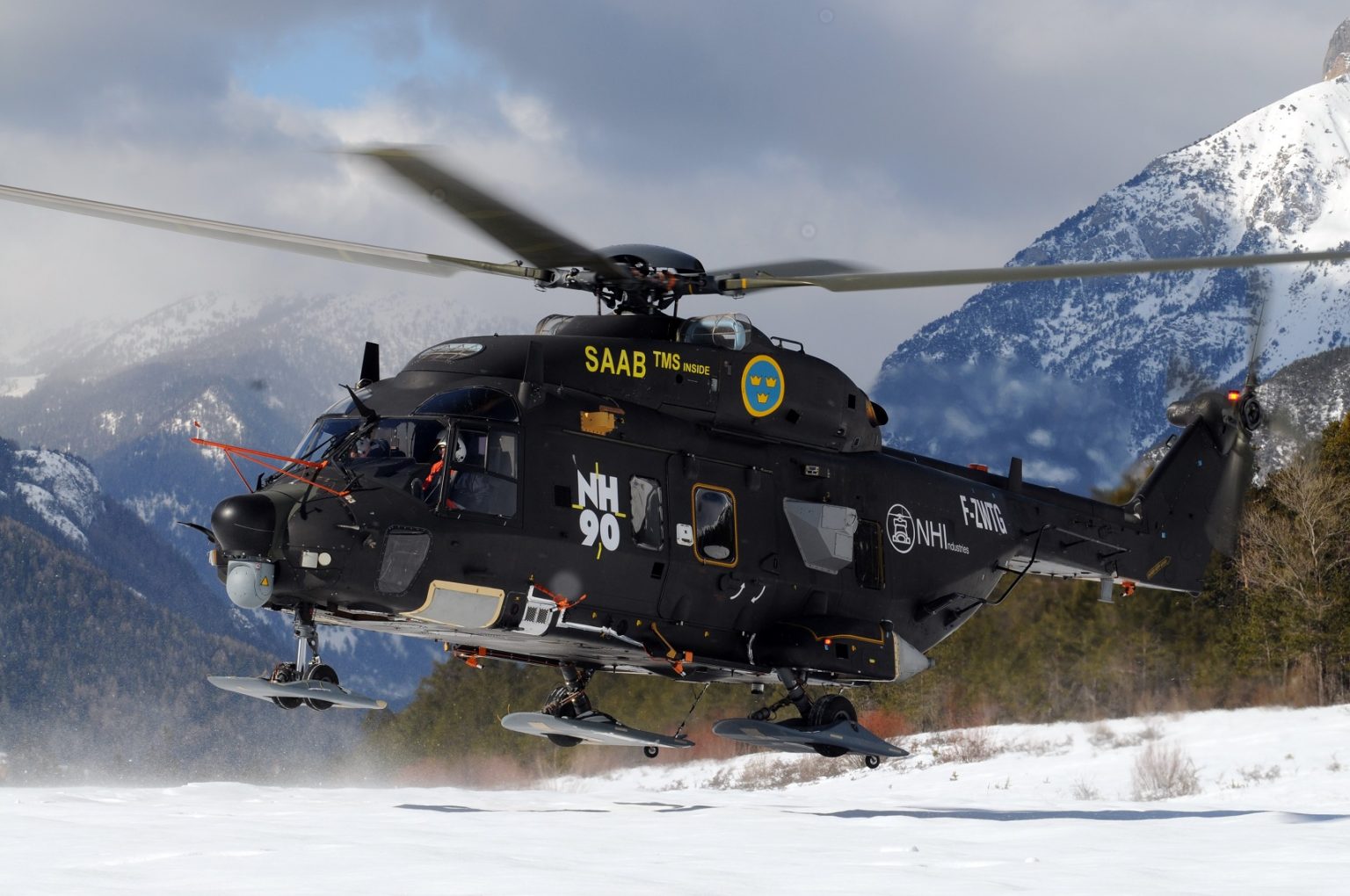 NH90 Ski set